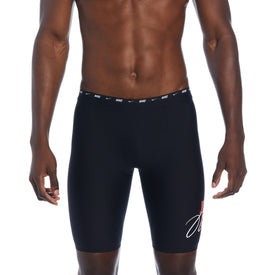 Nike Men's Hydrastrong JDI Script Jammer Swimsuit  Team Print  Nike