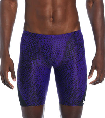 Nike Men's Hydrastrong Delta Jammer  Swim Team Prints  Nike