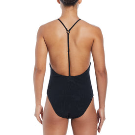 Nike Women Retro Flow T-Back One Piece  One Piece Swimsuits  Nike