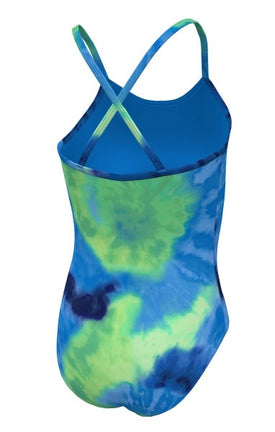 Nike Girl's Tie Dye Crossback One Piece  Girls One Piece  Nike