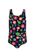 Nike Girls' Garden Party U-Back One Piece Swimsuit  Girls One Piece  Nike