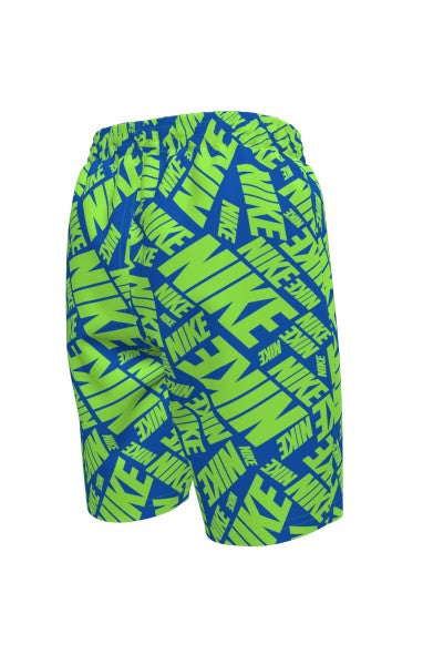 Nike Swim Breaker Boys Tossed Block  Brief 7 Inch Volley Short  Boys Volley Shorts  Nike