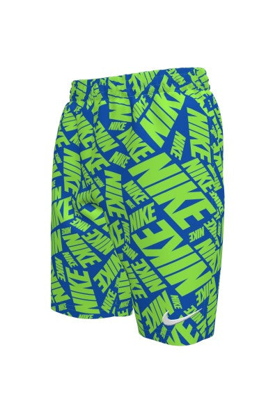 Nike Swim Breaker Boys Tossed Block  Brief 7 Inch Volley Short  Boys Volley Shorts  Nike