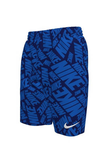 Nike Swim Breaker Boys Tossed Block  Brief 7 Inch Volley Short  Boys Volley Shorts  Nike