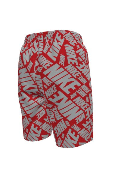 Nike Swim Breaker Boys Tossed Block  Brief 7 Inch Volley Short  Boys Volley Shorts  Nike