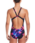 Nike Women's Hydrastrong Multi Print Fastback One Piece Swimsuit  One Piece Swimsuits  Nike