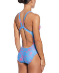 Nike Women's Hydrastrong Multi Print Fastback One Piece Swimsuit  One Piece Swimsuits  Nike