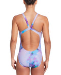 Nike Women's Hydrastrong Multi Print Fastback One Piece Swimsuit  One Piece Swimsuits  Nike
