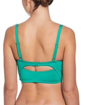 Nike Swim Effortless Essential Women's V-Neck Midkini Top  Midkini Top  Nike