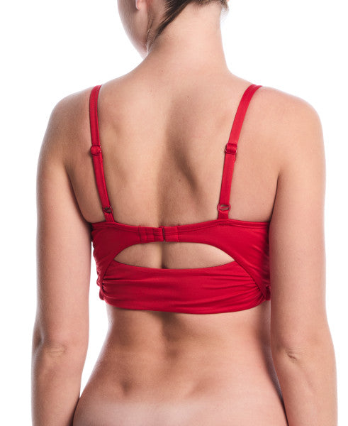 Nike Swim Effortless Essential Women's V-Neck Midkini Top  Midkini Top  Nike