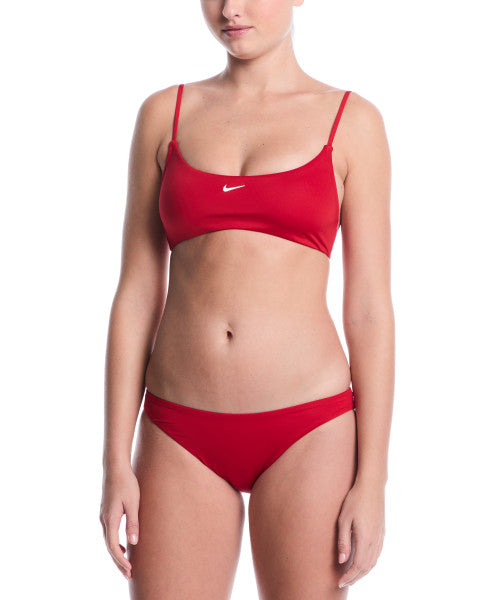 Nike Women's Swim Effortless Essential Bralette Bikini Set  Two Piece Swimsuits  Nike