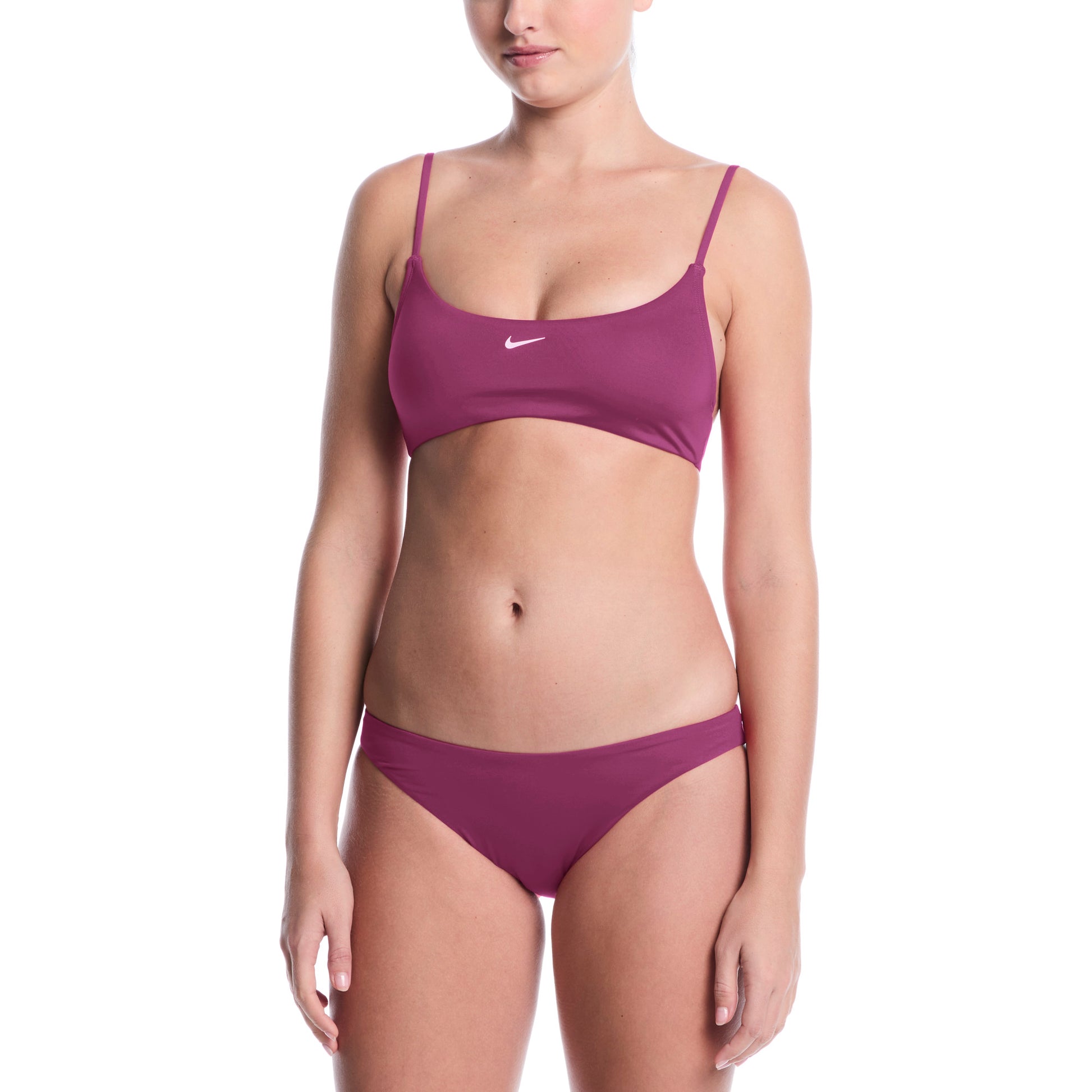 Nike Women's Swim Effortless Essential Bralette Bikini Set  Two Piece Swimsuits  Nike