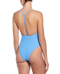 Nike Women's Swoosh Link Terry Nike Texture Y-Back One Piece Swimsuit  One Piece Swimsuits  Nike