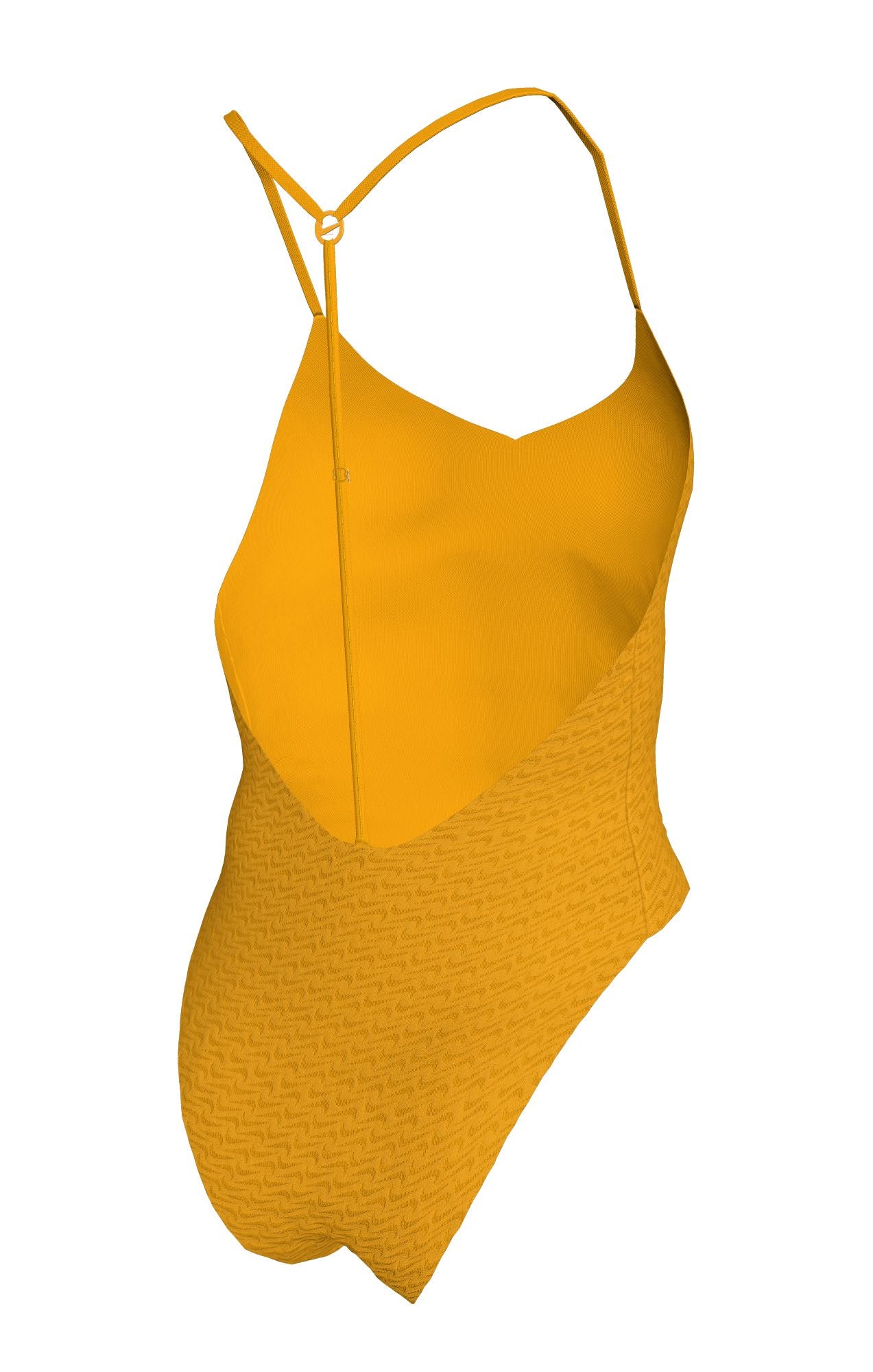 Nike Women's Swoosh Link Terry Nike Texture Y-Back One Piece Swimsuit  One Piece Swimsuits  Nike