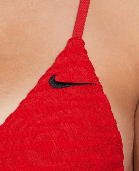 Nike Swim Terry Women's Triangle Bikini Top  Bikini Top  Nike