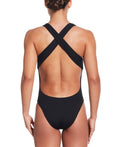 Nike Women's Elevated Essential Crossback One Piece Swimsuit  One Piece Swimsuits  Nike