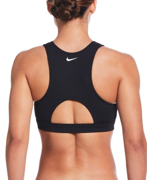 Nike Women's Elevated Essential High Neck Bikini Top  Bikini Top  Nike