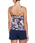 Nike Women's Floral Tie Dye V-Neck Tankini  Women's Tankini Top  Nike