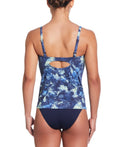 Nike Women's Floral Tie Dye V-Neck Tankini  Women's Tankini Top  Nike
