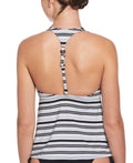 Nike Women's Stripe Square Neck Tankini  Women's Tankini Top  Nike