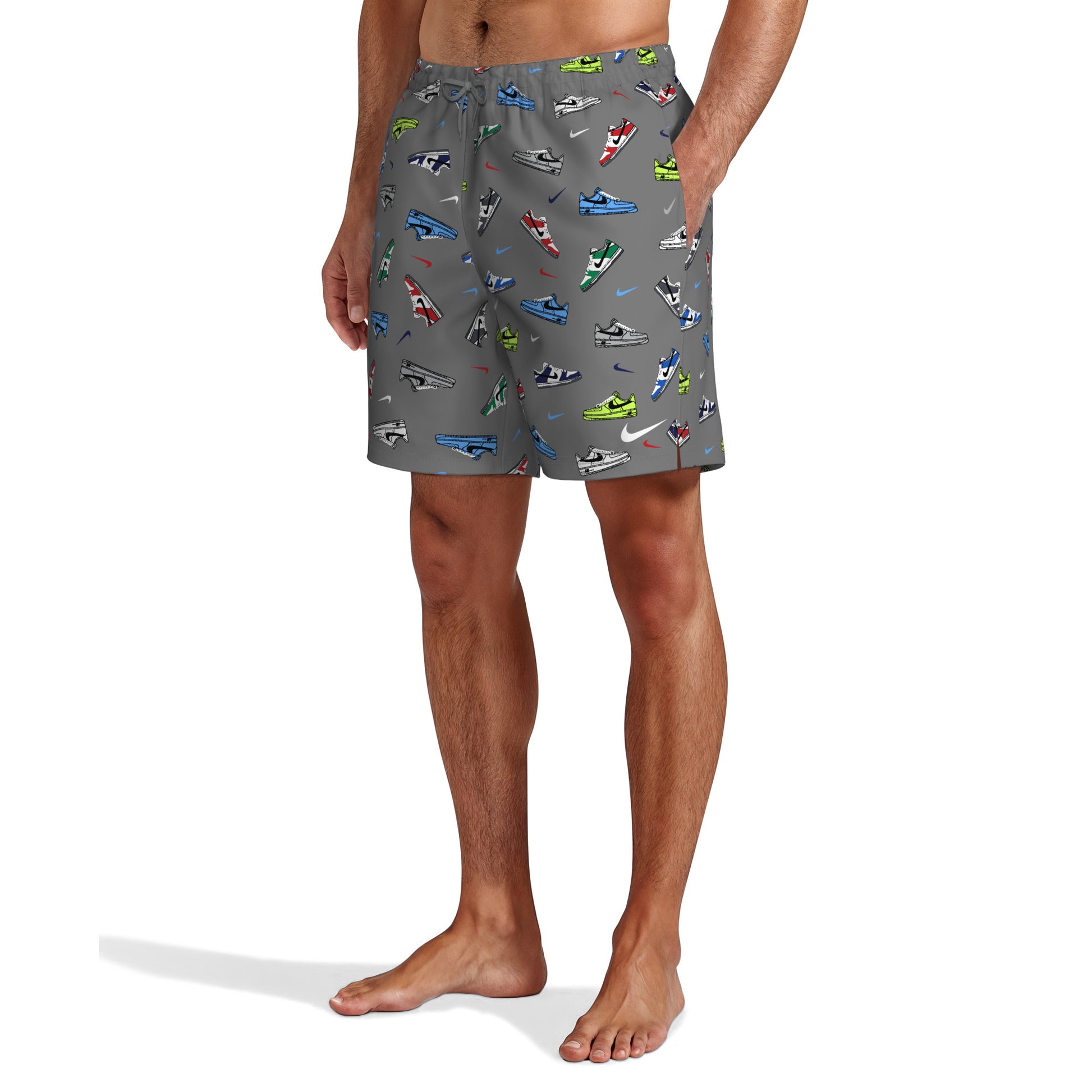 Nike Men's 7 Inch Printed Volley Short  Men's Volley Short  Nike