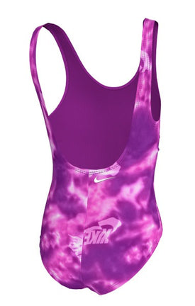 Nike Girls Water Tie Dye U-Back One Piece Swimsuit  Girls One Piece  Nike