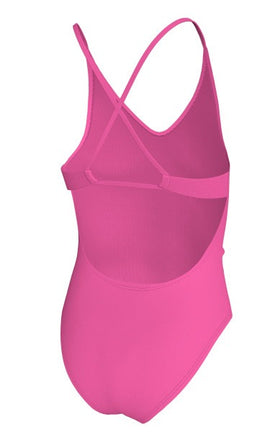 Nike Essential Big Girls' Lace-Up One Piece Swimsuit  Girls One Piece  Nike