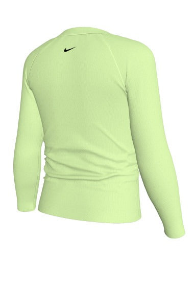 Nike Girls Bubble Script Long Sleeve Hydroguard  Long Sleeve Rash Guard  Nike