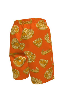 Nike Boys Tossed Waffles 7 Inch Volley Short  Boys Volley Shorts  Nike