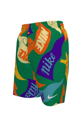 Nike Boys Tossed Flags 7 Inch Volley Short  Boys Volley Shorts  Nike