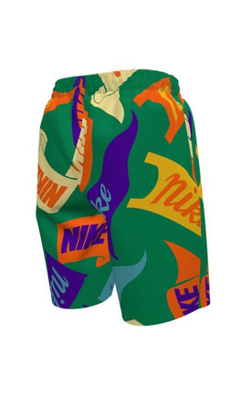 Nike Boys Tossed Flags 7 Inch Volley Short  Boys Volley Shorts  Nike