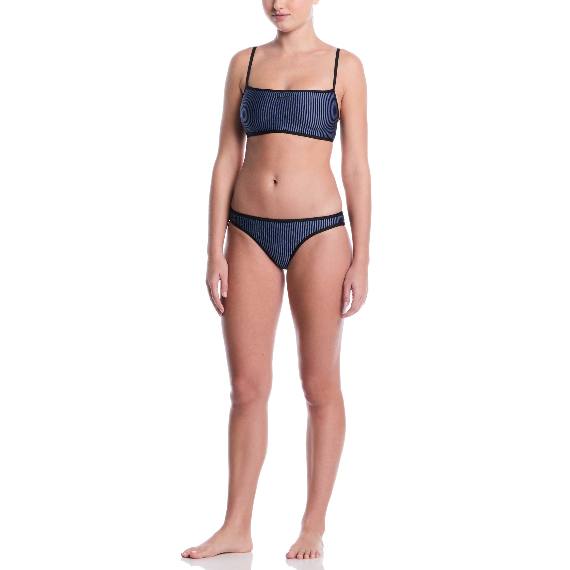 Nike Women's Ripple Texture Bralette Bikini Top  Bikini Top  Nike