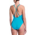 Nike Women's Swim Effortless Essential Scoop Neck One Piece Swimsuit  One Piece Swimsuits  Nike