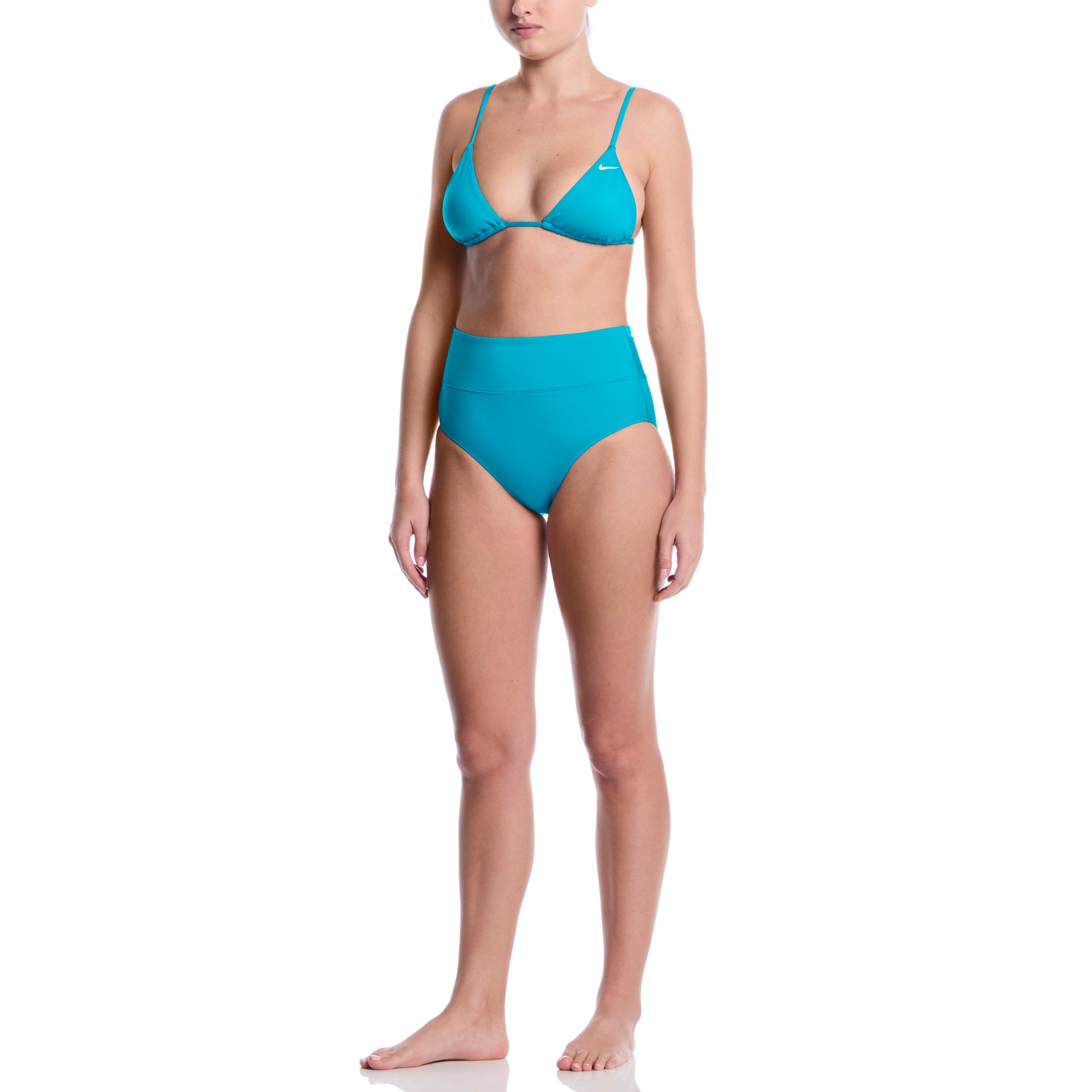 Nike Women's Swim Effortless Essential Women's High Waist Full Bottom  Bikini Bottom  Nike