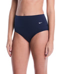 Nike Women's Effortless Essential High Waist Full Swim Bottom  Bikini Bottom  Nike
