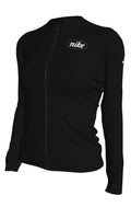 Nike Women's Swim Hydroguard Dri-FIT UV Long Sleeve Zip Top  Long Sleeve Rash Guard  Nike