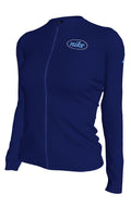 Nike Women's Swim Hydroguard Dri-FIT UV Long Sleeve Zip Top  Long Sleeve Rash Guard  Nike