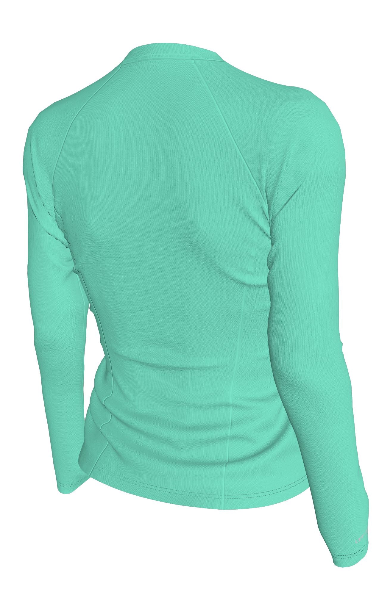 Nike Women's Swim Hydroguard Dri-FIT UV Long Sleeve Zip Top  Long Sleeve Rash Guard  Nike