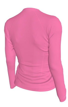 Nike Women's Swim Hydroguard Dri-FIT UV Long Sleeve Zip Top  Long Sleeve Rash Guard  Nike