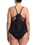 Nike Women's Swim Effortless Hot House Floral Layered Tankini Top - Plus Size  Plus Size Tankini Top  Nike