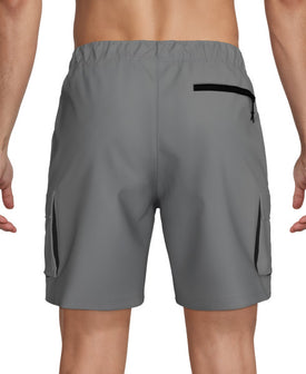 Nike Men's Swim Voyage Solid Essential 7 Brief-Lined Volley Short  Men's Volley Short  Nike