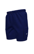 Nike Men's Swim Voyage Solid Essential 7 Brief-Lined Volley Short  Men's Volley Short  Nike