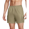 Nike Men's Swim Voyage Solid Essential 5 Inch Brief-Lined Volley Short  Men's Volley Short  Nike