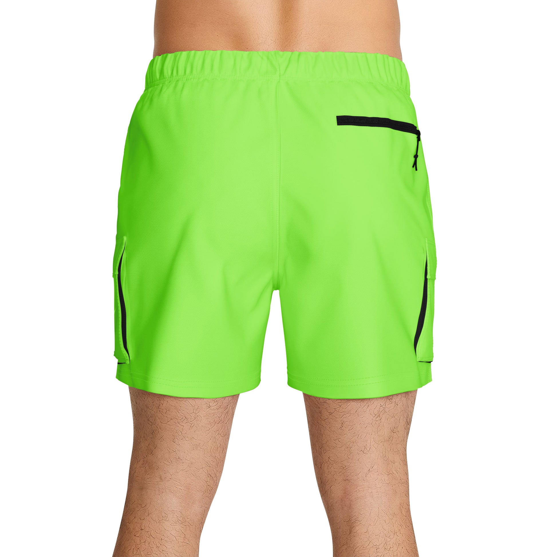 Nike Men's Swim Voyage Solid Essential 5 Inch Brief-Lined Volley Short  Men's Volley Short  Nike