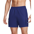 Nike Men's Swim Voyage Solid Essential 5 Inch Brief-Lined Volley Short  Men's Volley Short  Nike