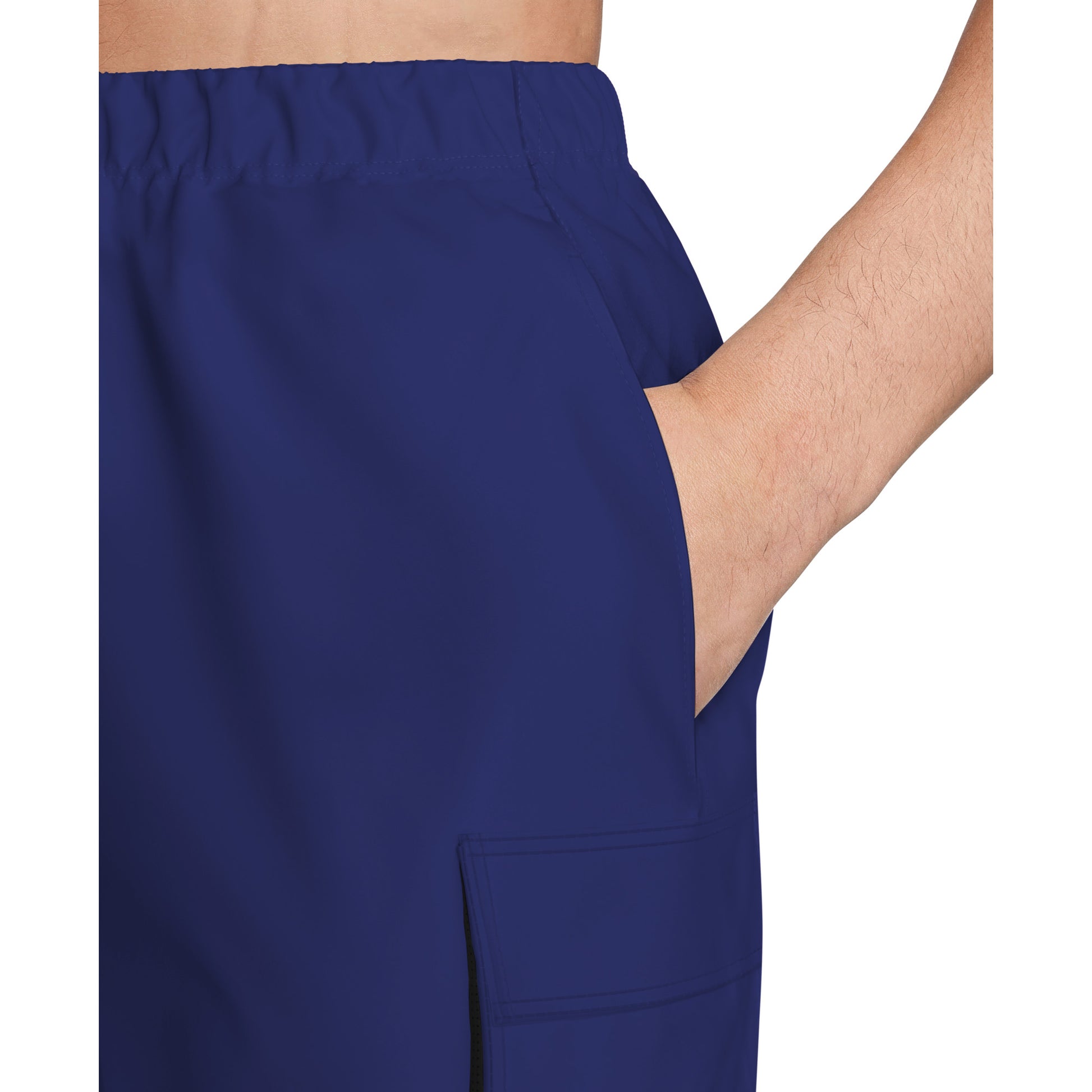 Nike Men's Swim Voyage Solid Essential 5 Inch Brief-Lined Volley Short  Men's Volley Short  Nike