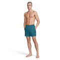 Nike Men's Swim Voyage Solid Essential 5 Inch Brief-Lined Volley Short  Men's Volley Short  Nike