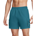 Nike Men's Swim Voyage Solid Essential 5 Inch Brief-Lined Volley Short  Men's Volley Short  Nike