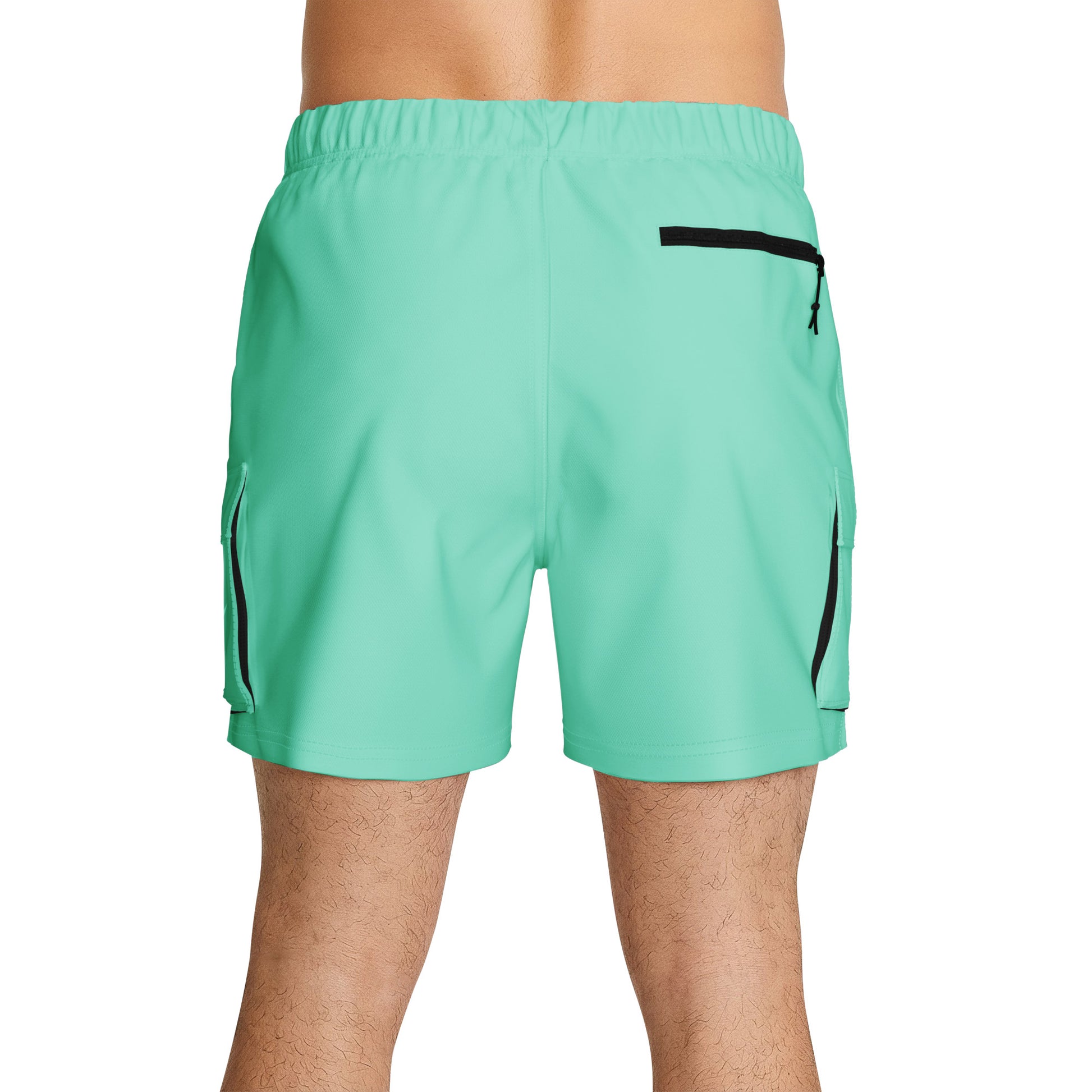 Nike Men's Swim Voyage Solid Essential 5 Inch Brief-Lined Volley Short  Men's Volley Short  Nike