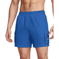 Nike Men's Swim Voyage Solid Essential 5 Inch Brief-Lined Volley Short  Men's Volley Short  Nike